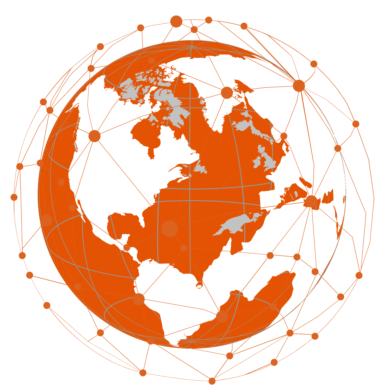 AFF global presence map