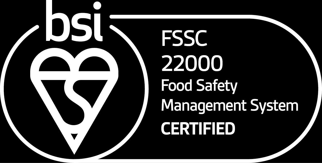 BSI Mark of Trust - FSSC 22000 Food Safety Management System Certified