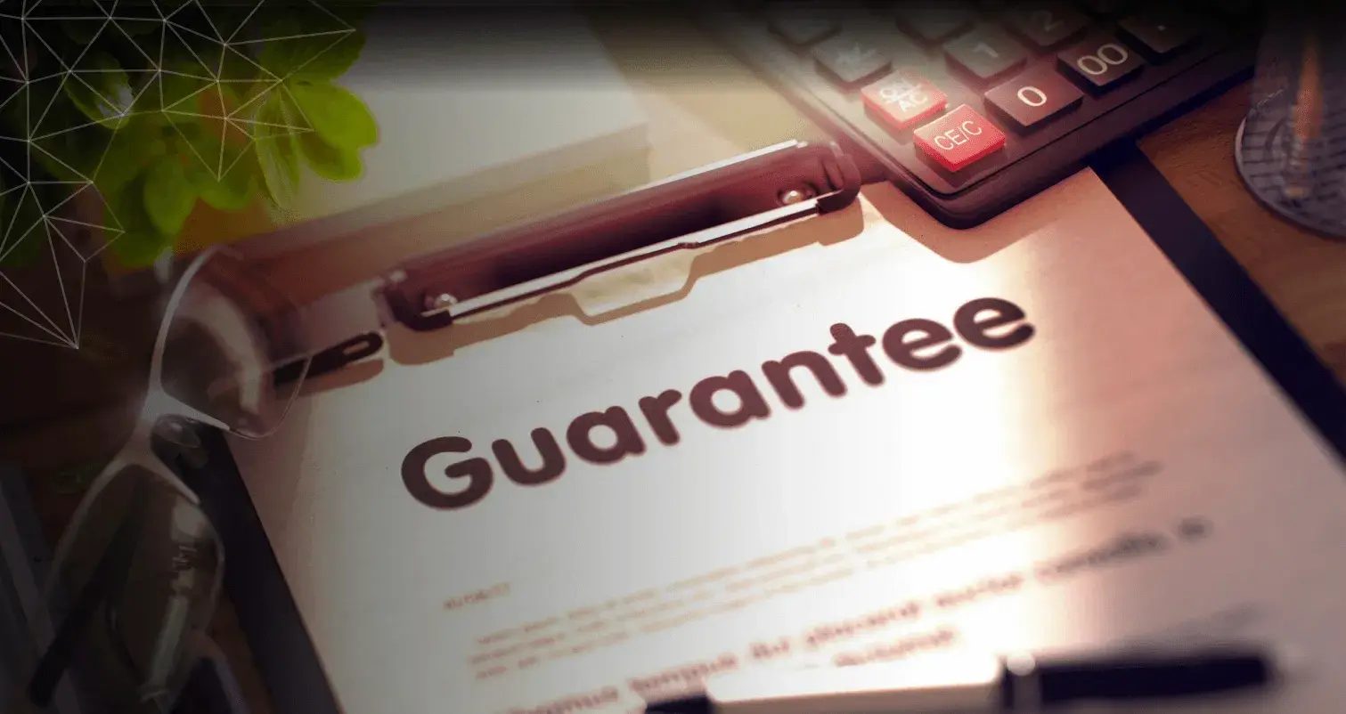 AFF guarantee page background
